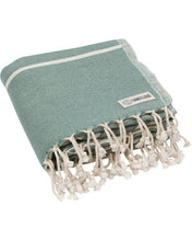 Load image into Gallery viewer, Santa Fe Green Towel